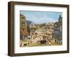 Market Day-Margaret Loxton-Framed Premium Giclee Print