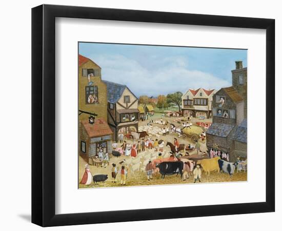 Market Day-Margaret Loxton-Framed Premium Giclee Print