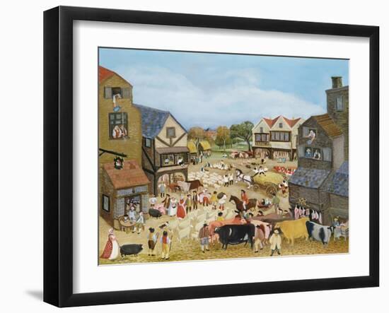 Market Day-Margaret Loxton-Framed Giclee Print