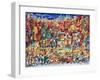 Market Day-Bill Bell-Framed Giclee Print