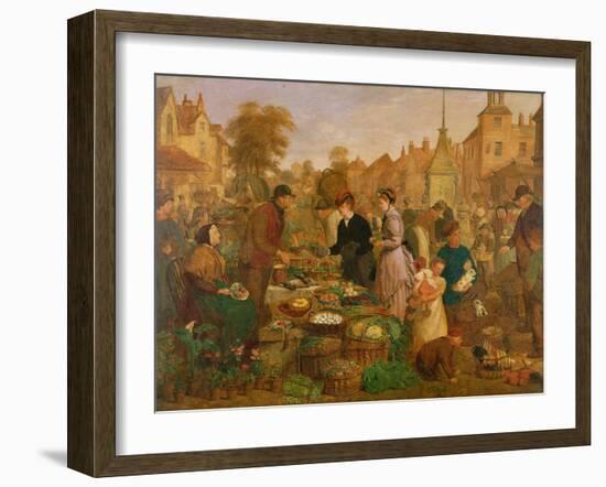 Market Day-Henry Charles Bryant-Framed Giclee Print