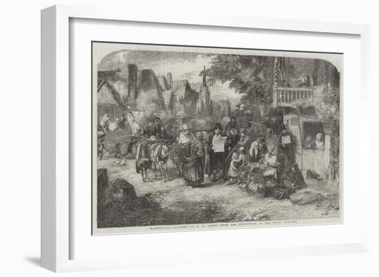 Market-Day-George Bernard O'neill-Framed Giclee Print