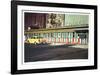 Market Diner from the City Scapes Portfolio-John Baeder-Framed Collectable Print