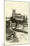 Market Drayton, Shropshire-null-Mounted Giclee Print