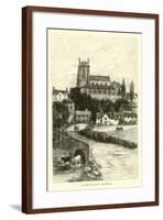 Market Drayton, Shropshire-null-Framed Giclee Print