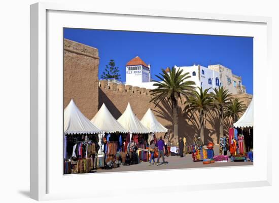 Market, Essaouira, Morocco, North Africa, Africa-Neil Farrin-Framed Photographic Print