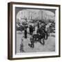 Market, Eyre Square, Galway, Ireland, C.1900-null-Framed Giclee Print