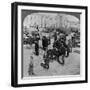 Market, Eyre Square, Galway, Ireland, C.1900-null-Framed Giclee Print