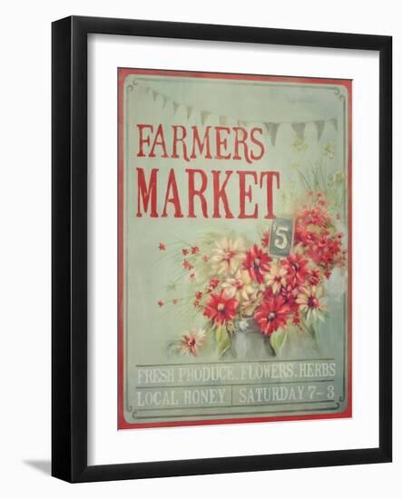 Market Flowers-Mandy Lynne-Framed Art Print