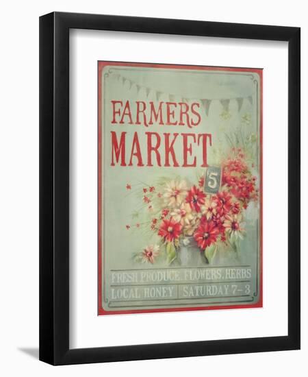 Market Flowers-Mandy Lynne-Framed Art Print