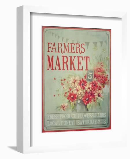 Market Flowers-Mandy Lynne-Framed Art Print