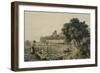 Market Garden at Chelsea-George The Younger Barret-Framed Giclee Print