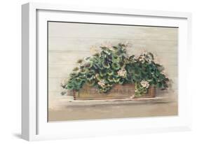 Market Geraniums Farmers Market Crop-Carol Rowan-Framed Art Print