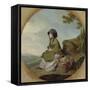 Market Girl (The Silver Age) C.1776-77-Henry Walton-Framed Stretched Canvas