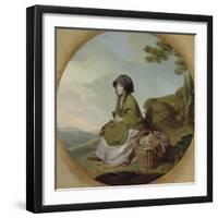 Market Girl (The Silver Age) C.1776-77-Henry Walton-Framed Giclee Print