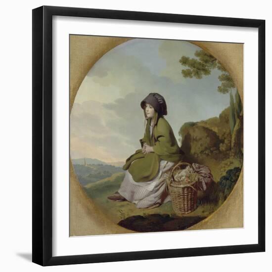 Market Girl (The Silver Age) C.1776-77-Henry Walton-Framed Giclee Print