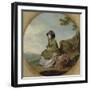 Market Girl (The Silver Age) C.1776-77-Henry Walton-Framed Giclee Print