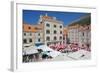 Market, Gunduliceeva Poljana, Dubrovnik, Dalmatia, Croatia, Europe-Frank Fell-Framed Photographic Print