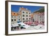 Market, Gunduliceeva Poljana, Dubrovnik, Dalmatia, Croatia, Europe-Frank Fell-Framed Photographic Print