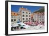 Market, Gunduliceeva Poljana, Dubrovnik, Dalmatia, Croatia, Europe-Frank Fell-Framed Photographic Print