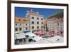 Market, Gunduliceeva Poljana, Dubrovnik, Dalmatia, Croatia, Europe-Frank Fell-Framed Photographic Print