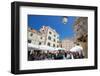 Market, Gunduliceeva Poljana, Dubrovnik, Dalmatia, Croatia, Europe-Frank Fell-Framed Photographic Print