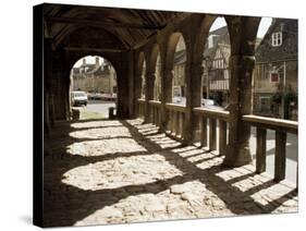 Market Hall, Chipping Campden, Gloucestershire, the Cotswolds, England, United Kingdom-David Hunter-Stretched Canvas