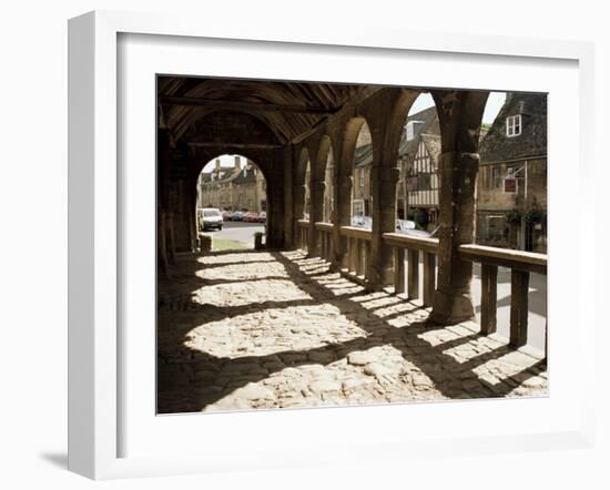 Market Hall, Chipping Campden, Gloucestershire, the Cotswolds, England, United Kingdom-David Hunter-Framed Photographic Print