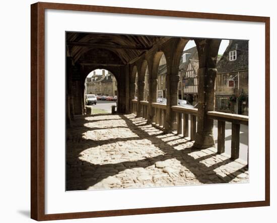 Market Hall, Chipping Campden, Gloucestershire, the Cotswolds, England, United Kingdom-David Hunter-Framed Photographic Print