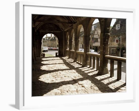 Market Hall, Chipping Campden, Gloucestershire, the Cotswolds, England, United Kingdom-David Hunter-Framed Photographic Print