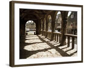 Market Hall, Chipping Campden, Gloucestershire, the Cotswolds, England, United Kingdom-David Hunter-Framed Photographic Print