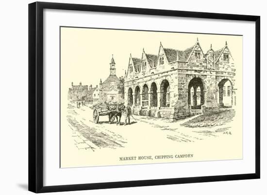 Market House, Chipping Campden-Alfred Robert Quinton-Framed Giclee Print