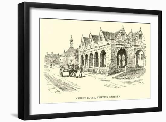 Market House, Chipping Campden-Alfred Robert Quinton-Framed Giclee Print