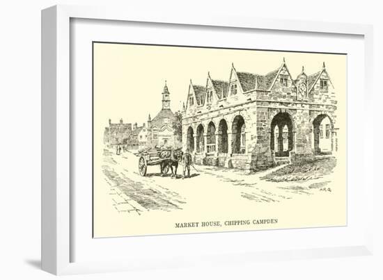 Market House, Chipping Campden-Alfred Robert Quinton-Framed Giclee Print