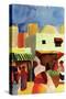 Market in Algiers-Auguste Macke-Stretched Canvas