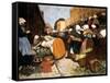 Market in Brest, 1899-Fernand Piet-Framed Stretched Canvas