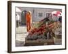 Market in Dubrovnik, Dalmatia, Croatia-Joern Simensen-Framed Photographic Print