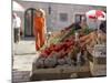 Market in Dubrovnik, Dalmatia, Croatia-Joern Simensen-Mounted Photographic Print