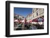 Market in Gundulic's Square, Dubrovnik, Croatia, Europe-John Miller-Framed Photographic Print