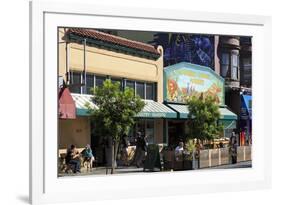 Market in Haight-Ashbury District-Richard Cummins-Framed Photographic Print