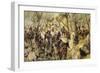 Market in San Godenzo in Maremma-Giovanni Fattori-Framed Giclee Print