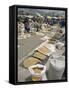 Market in Saquisili, North of Latacunga, Cotopaxi Province, Central Highlands, Ecuador-Robert Francis-Framed Stretched Canvas