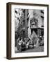 Market in Slums of Naples-Alfred Eisenstaedt-Framed Photographic Print