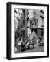 Market in Slums of Naples-Alfred Eisenstaedt-Framed Photographic Print