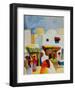 Market in Tunis I-Auguste Macke-Framed Art Print