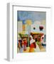 Market in Tunis I-Auguste Macke-Framed Art Print