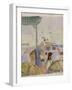 Market in Tunis II, 1914-August Macke-Framed Giclee Print