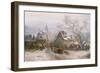 Market in Winter, 1880-Carl Heinrich Hoff-Framed Giclee Print
