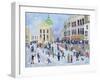 Market Jew Street, Penzance-Judy Joel-Framed Giclee Print