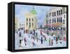 Market Jew Street, Penzance-Judy Joel-Framed Stretched Canvas